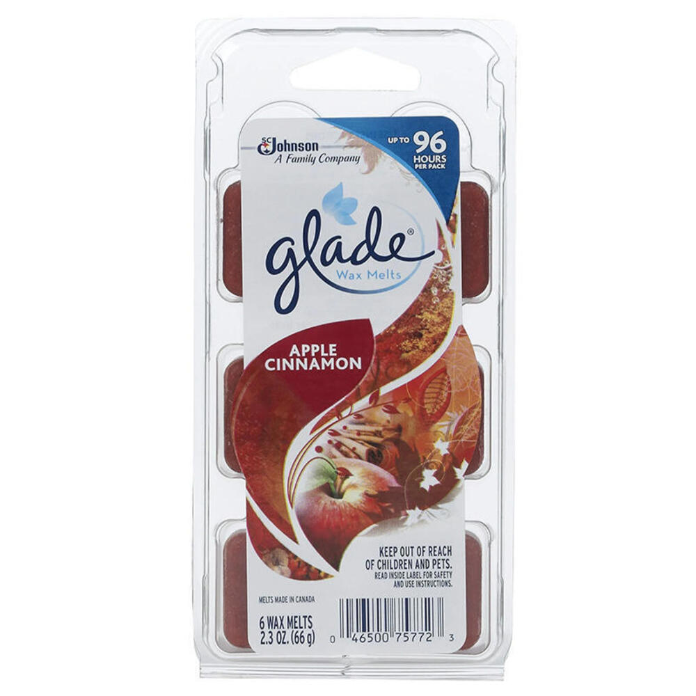 Glade Wax Melts Air Freshener Refill, Apple Cinnamon
